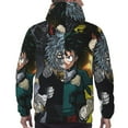 thumbnail image 2 of Boku no Hero Anime Sweatshirt For Mens Fashion Hoodies Pullover Athletic Daily Hoody Hooded Gift, 2 of 5