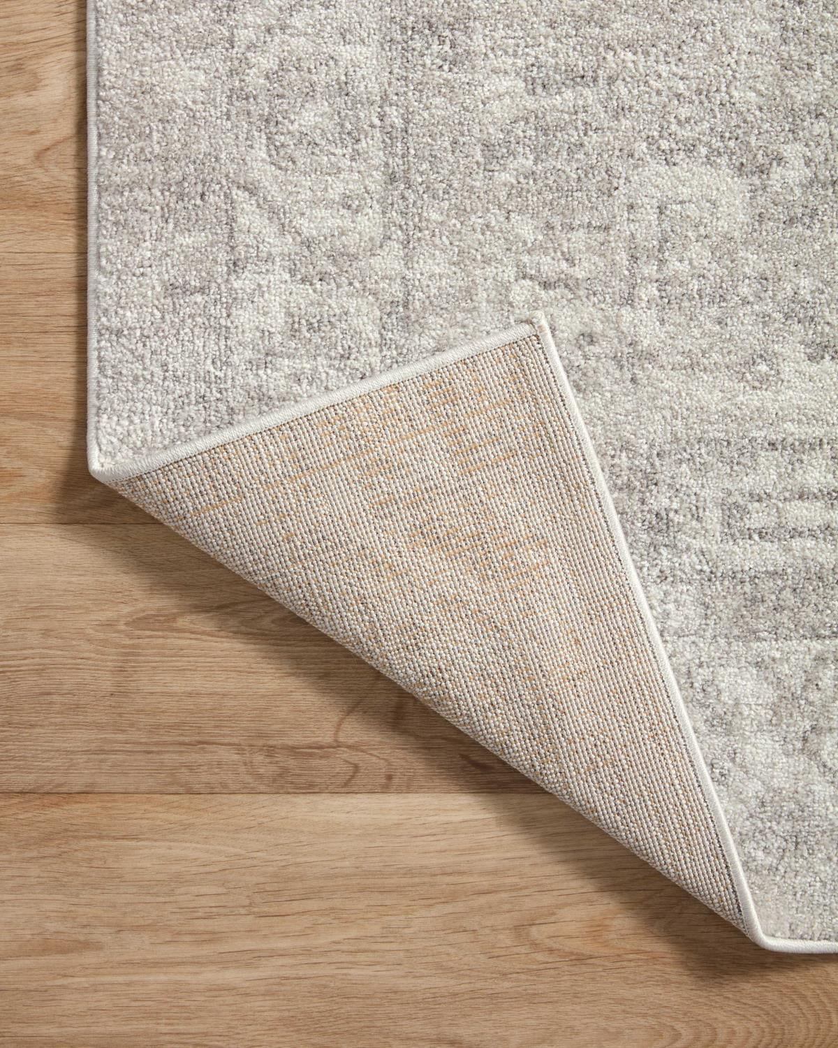 Loloi Odette Silver / Ivory 5'-3" x 7'-9" Area Rug