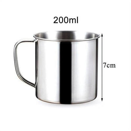 

GYZEE Stainless Steel Water Milk Coffee Tea Cup Camping Mug Home Travel Tumbler