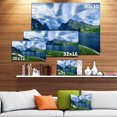 thumbnail image 3 of Polar Ural Mountains Panorama - Landscape Canvas Art Print, 3 of 4