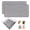 12 In 4x4(48" x 48") 2Pack, variant on Small Animal Fleece Liners 12 In 2x4(24" x 48") 4Pack for Guinea Pigs Rabbits Hamsters