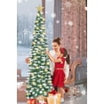 thumbnail image 3 of Árbol de Navidad HMASYO Desplegable de 1,5 m con Temporizador y Luces Verde, 3 of 8