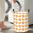 thumbnail image 5 of Daiia Hot Dog Round Laundry Basket with Handles Thickened Waterproof Circular hamper,Dirty Clothes Storage Basket for Bedroom,Bathroom,College Dorm-, 5 of 6