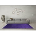 thumbnail image 3 of Ahgly Company Indoor Rectangle Abstract Purple Contemporary Area Rugs, 6' x 9', 3 of 4