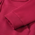 thumbnail image 5 of Txeol Men's Zip Up Sweatshirt Jacket Big and Tall Workout Cargo Hoodies with Pockets Lightweight Casual Outdoor Athletic Hoodie Jackets,S Wine, 5 of 10