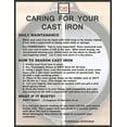 thumbnail image 4 of Basic Essentials 2PC Pre-Seasoned Cast Iron Oval Sizzler Plate with Cast Iron Handles, 4 of 4