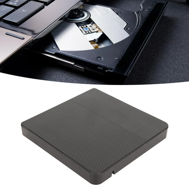 Kit de Caja de Unidad de Disco óptico Externa USB30 Tipo C Ultradelgada para Computadora de Escritorio Portátil con Botón de Expulsión Compatible con USB 30 ANGGREK Otros