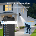 thumbnail image 5 of Liwan 4G LTE Cellular Solar Security Camera, Wireless Outdoor No WiFi Camera, 360 Live View, 4MP Color Night Vision, PIR, 2-Way Talk, 5 of 12