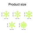 thumbnail image 3 of Que Brillan En La Oscuridad Copo De Nieve Multicolor Pegatinas De Pared Calcomanías De Pared Calcomanías De Techo Para Niños Niñas Niños Dormitorio 50 Piezas Inevent HA046576-04, 3 of 6