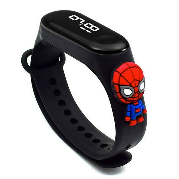 Reloj Digital M3 LED Deportivo De Silicona Pulsera De Regalo Para Ninos Diseno De Dibujos Animados Walmart en linea