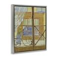thumbnail image 4 of Stupell Industries Van Gogh View of Butcher's Shop Buildings & Architecture Painting Gray Floater Framed Canvas Art Print Wall Art, 25 x 31, 4 of 10