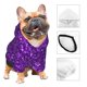 thumbnail image 3 of Fotbe Purple Glitter Sudadera con Estampado para Perros Pequeños – Suéter con Capucha para Mascotas, Tela Suave de Forro Polar con Bolsillo-Medium, 3 of 7