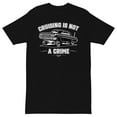 thumbnail image 3 of Cruising Is Not a Crime T-Shirt &ndash; Lowrider Culture Tee for Car Enthusiasts, Chicano Style, and Cultural Pride, 3 of 3