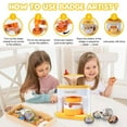 thumbnail image 6 of XUYAN Badge Machine Kids Pin Machine DIY Badge Making Machine Pin Maker Machine Round Button Badge Maker Badge Pressing Machine with 48Pcs Button Parts and Stickers for DIY Gifts, 6 of 9