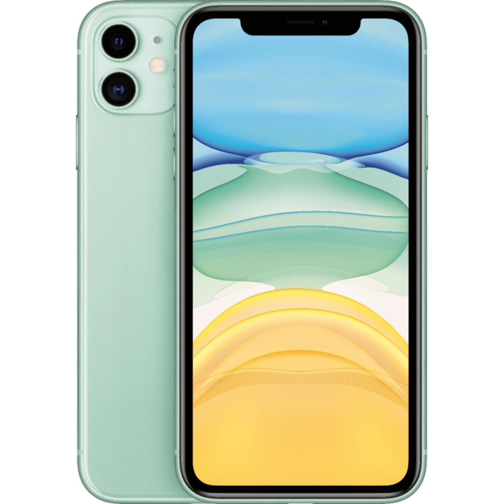 Apple Iphone 11 64gb Fully Unlocked Verizon Sprint Gsm Unlocked Green Certified Refurbished Walmart Com