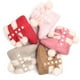 thumbnail image 4 of WORGEOUS 1 par de botas navideñas para bebés con lazo de invierno, prewalker de algodón cálido para niños pequeños, 4 of 9