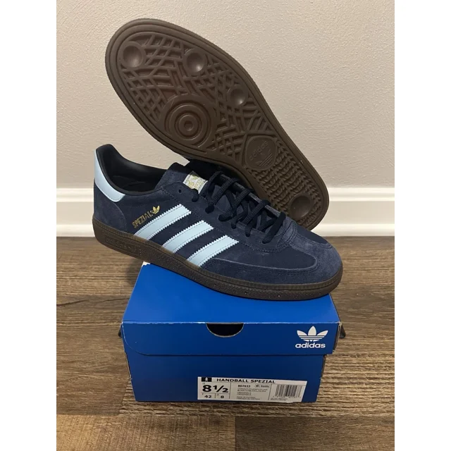 Adi - das Handball Spezial Shoes Originals Collegiate Navy BD7633 US 8.5 Brand New