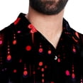 thumbnail image 5 of Valentine's Day Love ECG Men's Spread Collar Tops, Casual Button Down Shirts for Summer Beach, Printed Short Sleeve Shirts - Unisex, 5 of 6