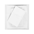 thumbnail image 2 of Superior 3-Piece 600 Thread Count Cotton Blend Deep Pocket Sheet Set, Twin, White, 2 of 7