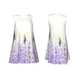 thumbnail image 7 of Yiaed Lavender and Butterfly Print Women's Sleeveless Dress, Loose Fit Summer Dress, Casual Sleeveless Dress for Women, 7 of 7