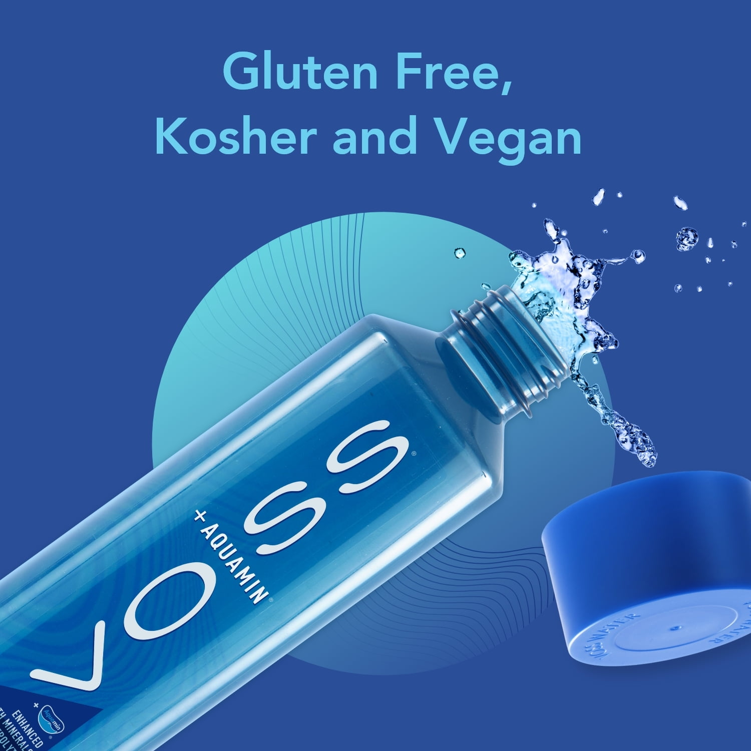 VOSS Water + Aquamin Still 28.74 oz Bottles, 12 Pack