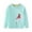 Sky Blue, variant on Toddler Sweatshirt Embroidered Sunflower Girl Print Long Sleeve Shirts Crewneck Cotton Pullover Girls Hoodies Sky Blue 6 Y-7 Y