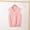 Pink, variant on Girls' Knit V-Neck Sleeveless Sweater Top for Winter, Soft Breathable Polyester Casual Wear