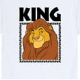 thumbnail image 3 of The Lion King - Officially Licensed Simba and Mufasa - Men's Short Sleeve Graphic T-Shirt, 3 of 5
