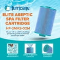 thumbnail image 3 of Hurricane Elite Aseptic Advanced Cartridge Filter for Eco-Pur Replacement 2004, 2 Pack, 3 of 7
