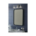 thumbnail image 3 of Ambrose Collection Three-Light Farmhouse Polished Chrome Clear Glass Bath Vanity Light, 3 of 7