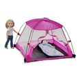 thumbnail image 3 of Emily Rose Doll Accessories - Pink Camping Tent with Carry Case, 3 of 5