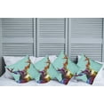 thumbnail image 2 of Ambesonne Colorful Throw Pillow Cover 4 Pack, Retro Low Poly Deer, 18", Multicolor, 2 of 5