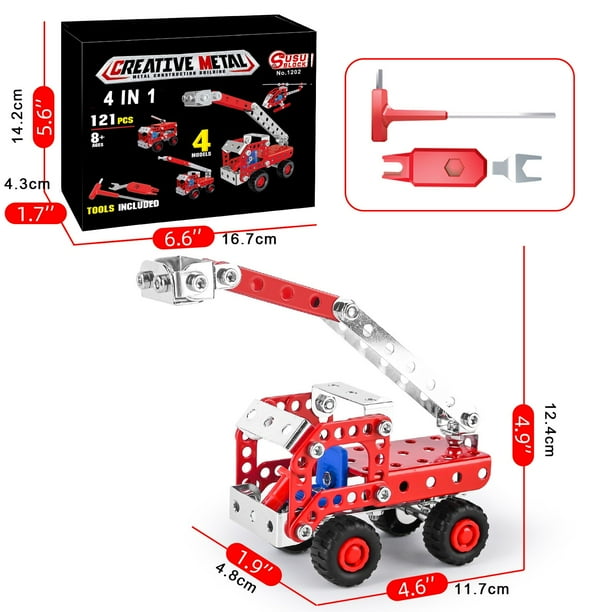 EGNMCR Building Kit Toys Assembly Toys For Boys Robot Kits For