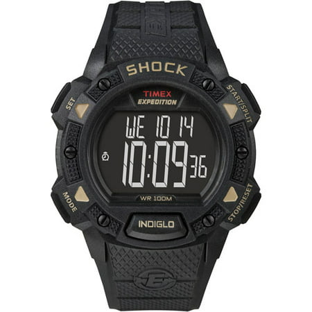 UPC 753048414208 product image for Timex Men's Expedition Shock CAT Watch, Black Resin Strap | upcitemdb.com