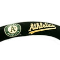 thumbnail image 2 of Fremont Die Inc Oakland Athletics Poly-Suede Steering Wheel Cover Wheel Cover, 2 of 2