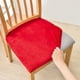 thumbnail image 4 of Funda de cojín de felpa Funda de cojín cuadrada de terciopelo de zorro Funda de asiento elástica Funda de silla Funda protectora Funda de silla de hotel para el hogar, 4 of 6
