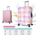 thumbnail image 6 of Kll Heart Buffalo Plaid Luggage Cover Suitcase Cover Suitcase Protector-Medium, 6 of 8