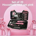 thumbnail image 3 of Women's Only 39/24 Piece Set, Gadget Set. An Advanced Tool Set Designed Specifically For Women, Including Small Tools Such As Hammers, Gauges, And Screwdrivers., 3 of 11