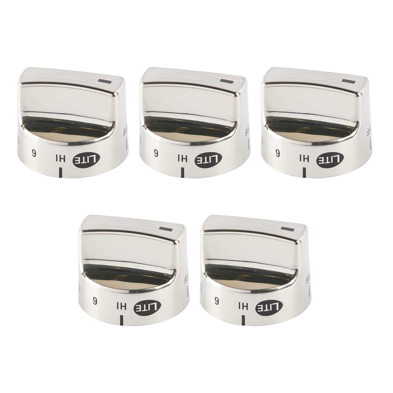Modern 5Pcs 318282310 Stove Knobs for 1062940 AH979119 EA979119 Ergonomic Replacement Parts