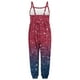 thumbnail image 5 of Odeerbi 1-6 Años Niñas Mono de Verano Brillante Impresión Brillante Camisola Romper Casual Transpirable Cómodo Monos Correa Bib Pantalones En General Traje de Juego, 5 of 5