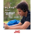 thumbnail image 2 of Auriculares JVC HAS160MB Flats On Ear con mando a distancia y micrófono, color negro, 2 of 5