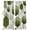 Green, variant on Sage Green Marble Blackout Curtains for Bedroom/Living Room, Pinch Pleated Black Out Curtains, Gold White Geometric Hexagon Modern Room Darkening Window Drapes with Hooks 2 Panels, 39"x70"