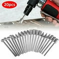 thumbnail image 1 of TopOne 20pcs/set 120 Grinding Cutting Engraving Drill Bit Set For Dremel Rotating Tool, 1 of 7