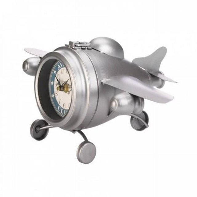 Accent Plus 10019031 Aviation Club Jet Desk Clock