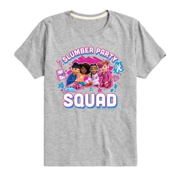Karma's World - Slumber Party Squad Boys' Short Sleeve Graphic T-Shirt