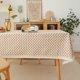 thumbnail image 1 of Nvzi Red Strawberry Printed Small Fresh Countryside Style Tablecloth, Home Tea Table Cover, Crochet Lace (160 * 140cm), 1 of 4