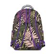 thumbnail image 3 of Hawaii Tropical Wind Palm Leaves Print Backpack: Durable & Lightweight Laptop Daypack for High School & College Students, Large Campus Bookbag with Padded Sleeve, Perfect Gift for Women & Men, 3 of 6