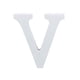 thumbnail image 2 of Jumpingount 8cm 26 White Large Wood Letters Wall Lightweight Alphabet Portable Wear-resistant Props Party Ornament Wedding Hanging Ropa, zapatos y accesorios Miscelánea 21 #, 2 of 6