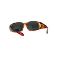 thumbnail image 4 of Polarized Womens Floral Print Fit Over Rectangular 54mm Sunglasses Orange Red, 4 of 4