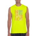 thumbnail image 1 of Mens American Flag 4th of July Ultra Cotton Sleeveless T-Shirt, 1 of 5